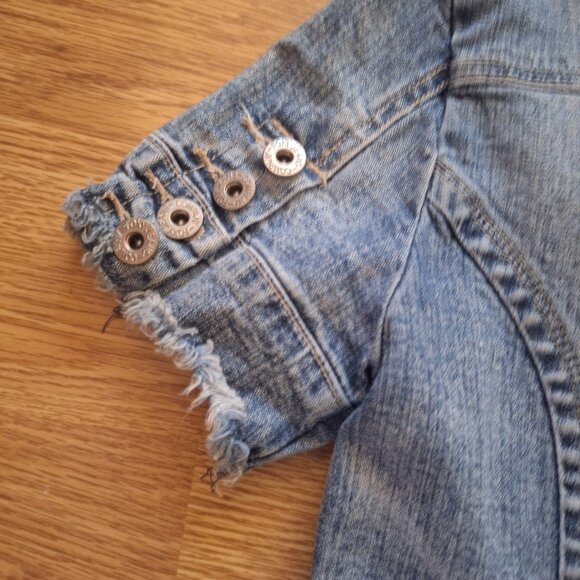 Y2K era FOXY JEANS denim mini dress - Picture 9 of 10